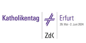 Logo des Katholikentages 2024 in Erfurt.